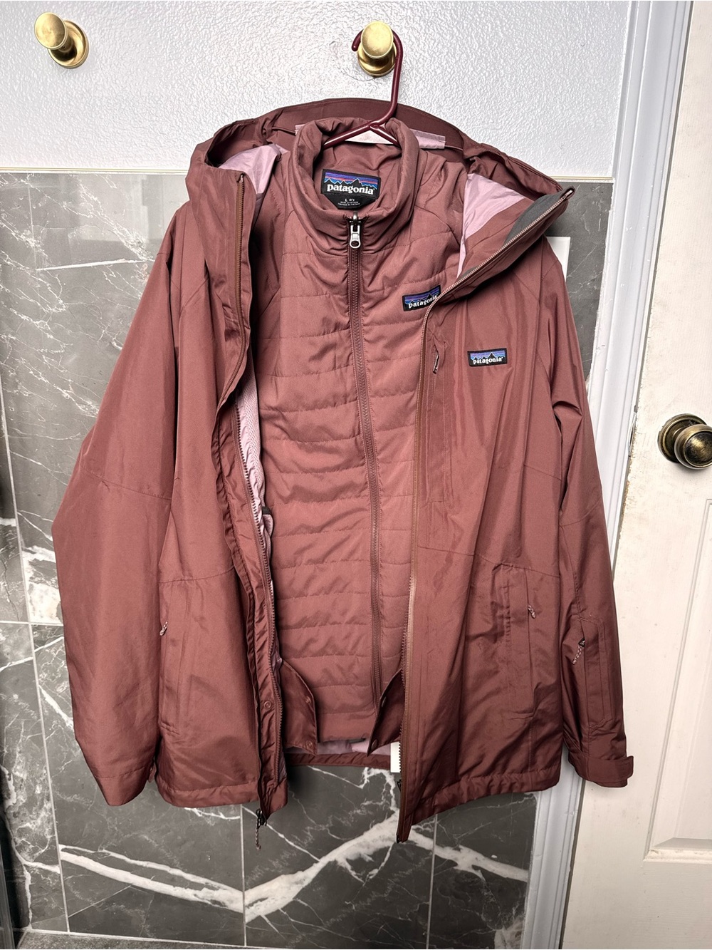 Patagonia 3-in-1 powder town jacket